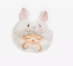 Yumo Forest friends plush stuffed animal white – sleeping rabbit new unboxed