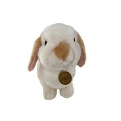 Miyoni Aurora Lop-Eared Bunny Plush 9″ Stuffed Animal Soft Easter Realistic a