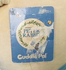 Beatrix Potter Peter Rabbit 12″ Cuddle Pal Fluffy Stuffed Animal Plush 2019 NWT