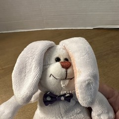 Bunnard White Bunny Rabbit Stuffed Animal Gotta Getta Gund 36321 6”