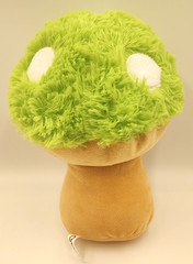 Clean Large Green Plush Mushroom Goffa 11 inches tall Very NICE L@@K!