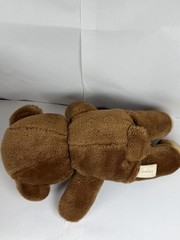 Vintage 1993 From the World of Smile International Inc Brown Teddy Bear Plush