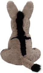 Jackie Donkey Plush Stuffed Animal Toy, 11 inches