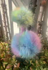 Jellycat London Rainbow Bird Plush Ostrich Emu Multi-Color with Tags
