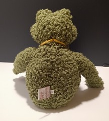 GUND Pongo Frog Plush Stuffed Animal 32000 RETIRED Green Amphibian Hang Tag VTG