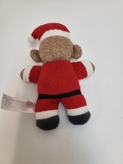 Animal Adventures 8″ Santa Sock Monkey