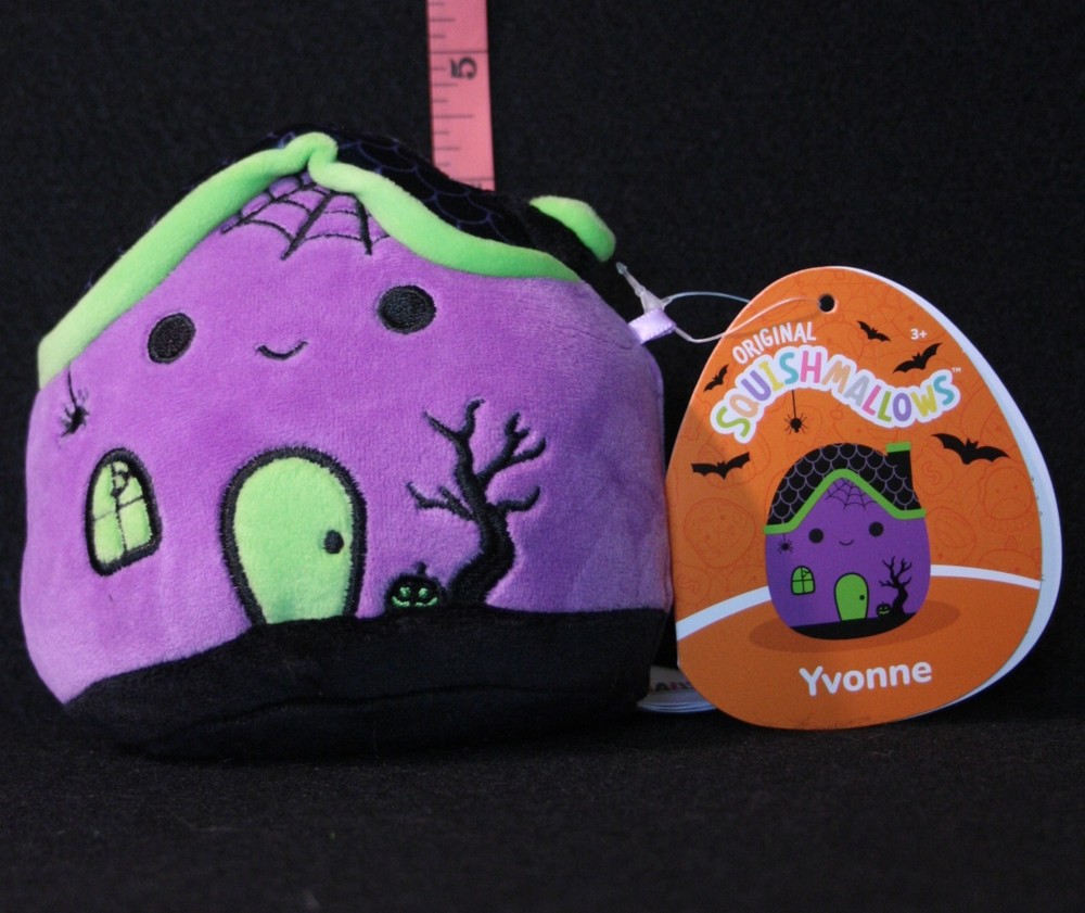 NWT Yvonne the Haunted House 5″ Squishmallow S5 #2655