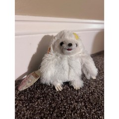 Namakemono no Mikke White Sloth Amuse Plush Keychain Bag Charm W Tags 4″ Kawaii