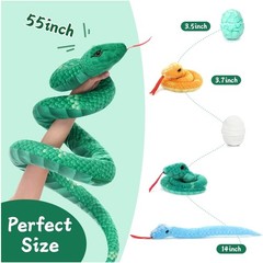 Jungle Snake Stuffed Animal Collection