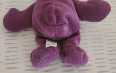1997 Sesame Street Tyco Purple Honker Plush Toy