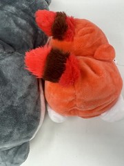 Teeturtle Reversible Panda Plush Happy Angry Orange Kitty 13″ and 7″