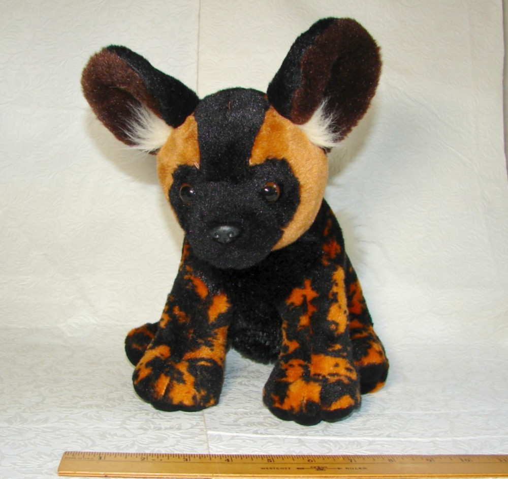 Destination Nation Plush SPOTTED HYENA 14″ Soft Stuffed Wild Animal NWOT
