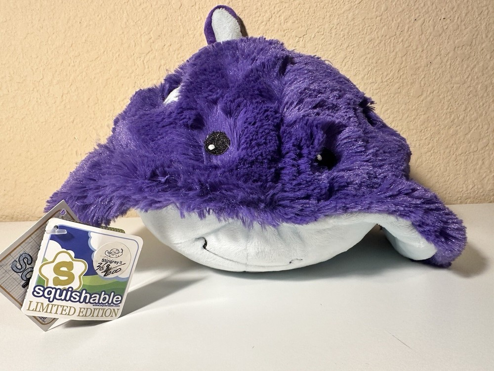 Squishable Stingray Jumbo Large Project Open Squish Retired Stuffed Animal Plush