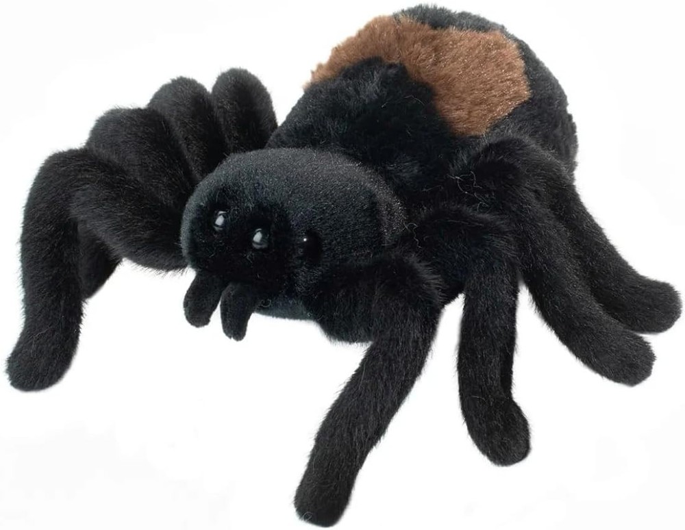 Sneakie 7″ Spider Soft Douglas Plush Stuffed Animal Tarantula Black Widow Brown