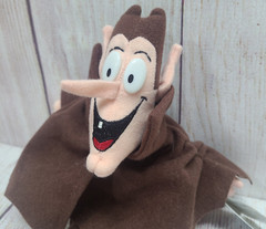 Vintage General Mills Breakfast Babies Plush Count Chocula Stuffed Toy Brown 8″