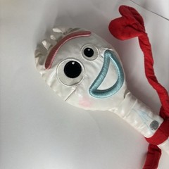 Disney Pixar Toy Story Forky Bonnie Fork Plush 18″ Repositional Hands Rare Toy