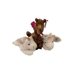 NWT Vintage Ty Beanie Babies Bundle of (3) Mythical Creatures Bean Bag Plush