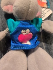 Diddle Mouse Plush 6.5″ Keychain Diddle By Thomas Goletz German w/tags